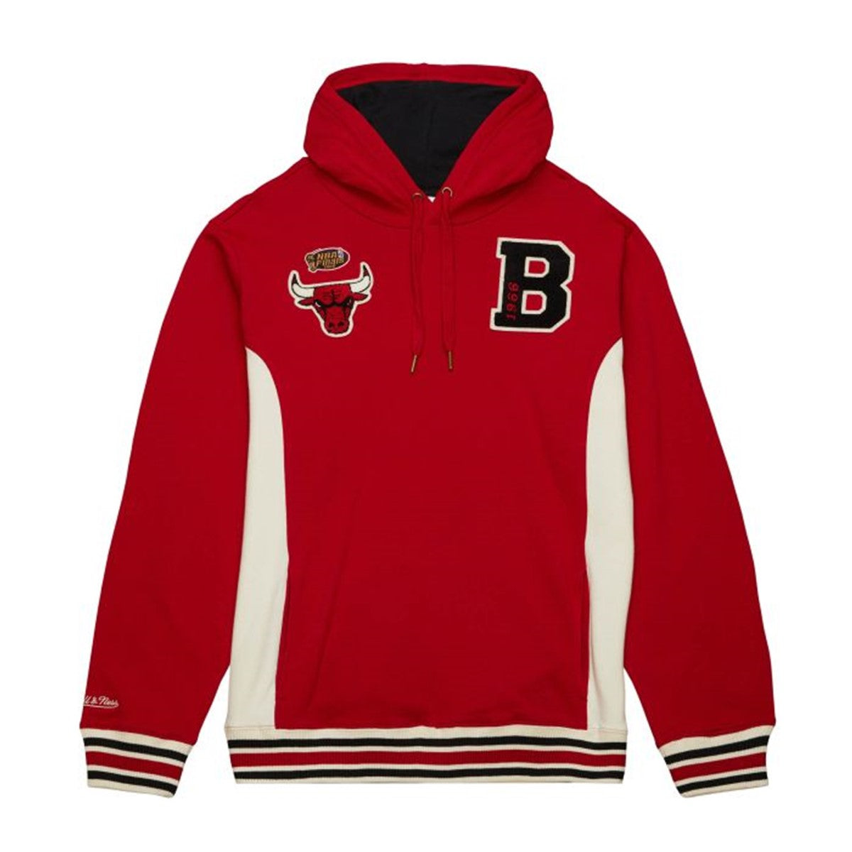 MITCHELL & NESS Chicago Bulls - NBA TEAM LEGACY FRENCH TERRY HOODY BULLS【FPHD5513】