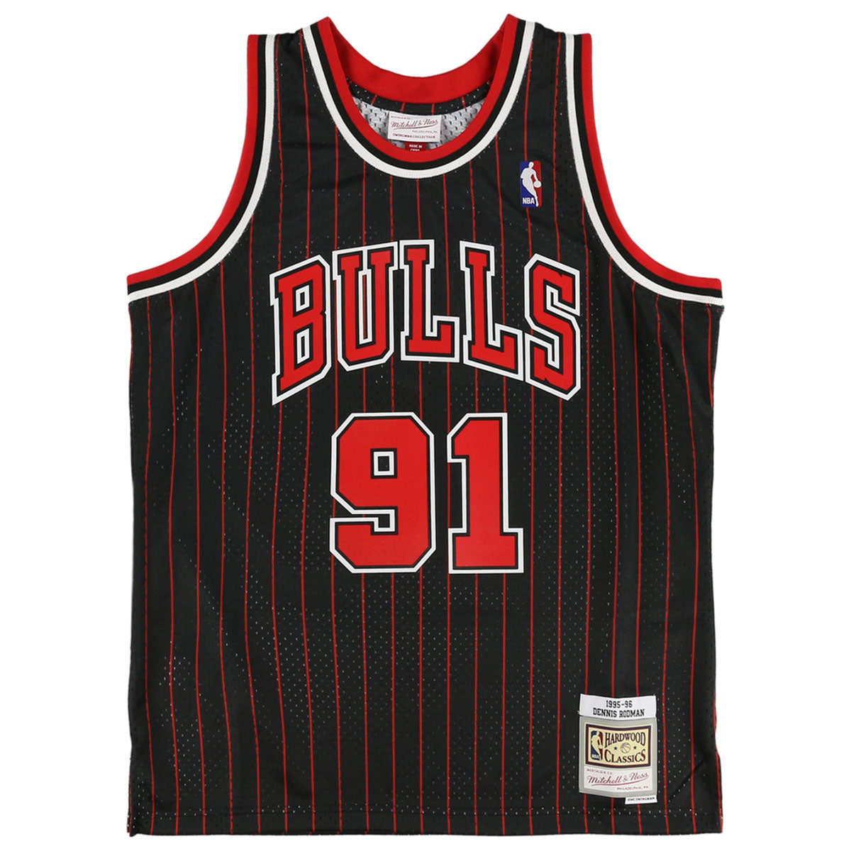 Mitchell&Ness Chicago Bulls - Swingman Jerjey CBU #91 D Rodman BLACK【SMJYGS18150】