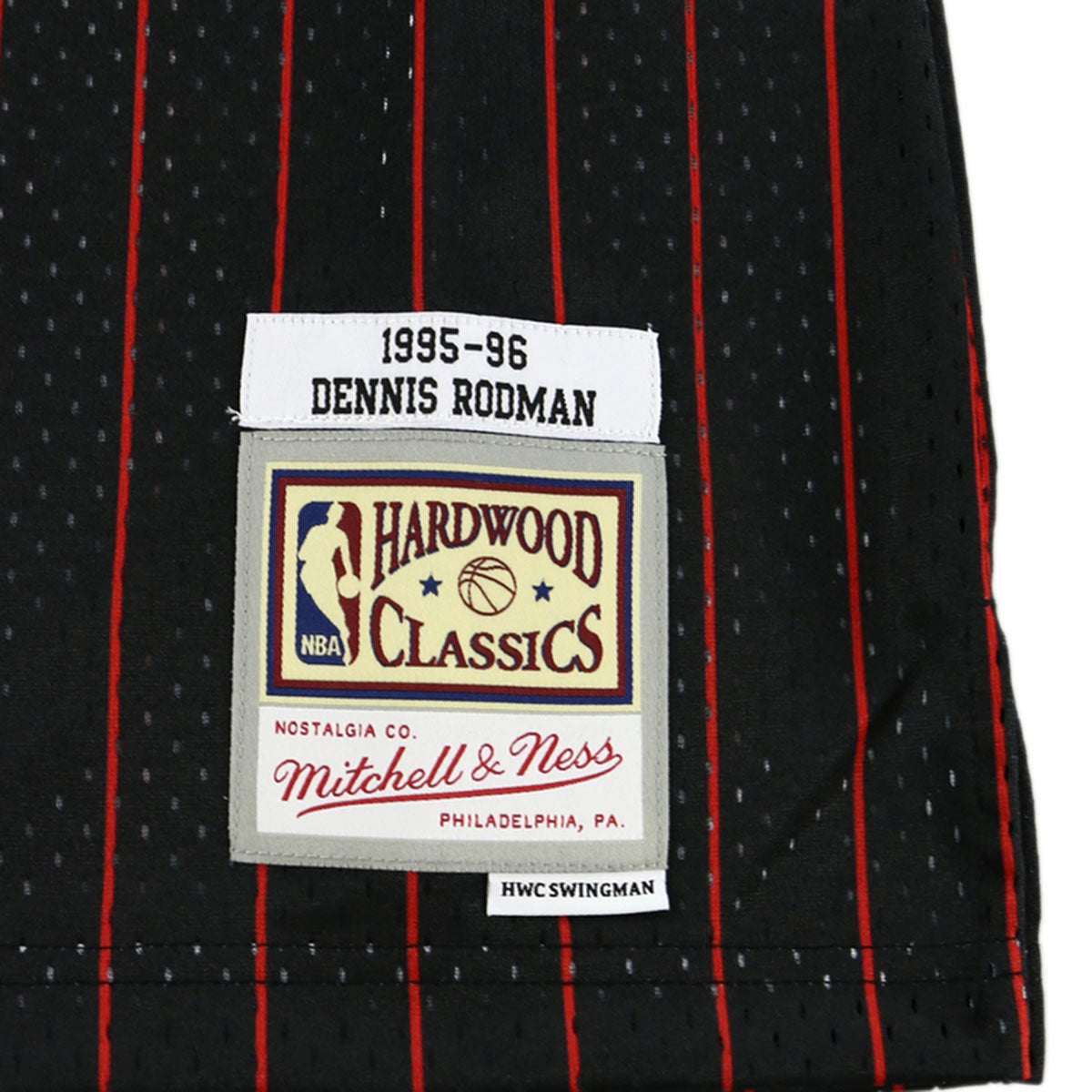 Mitchell&Ness Chicago Bulls - Swingman Jerjey CBU #91 D Rodman BLACK【SMJYGS18150】
