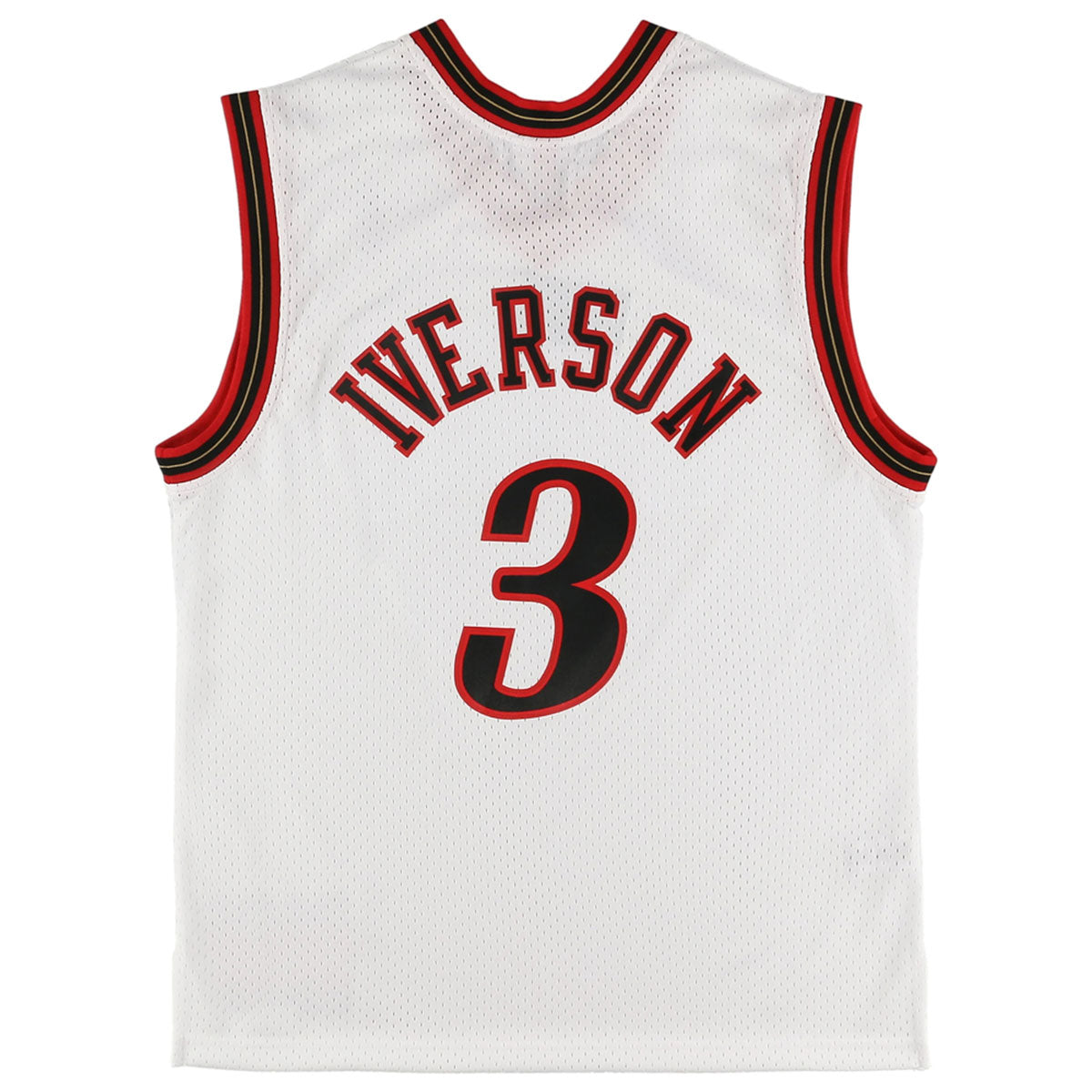 Mitchell&Ness - Swingman Jersey゙P76 #3 A Iverson WHITE【SMJYGS18200】