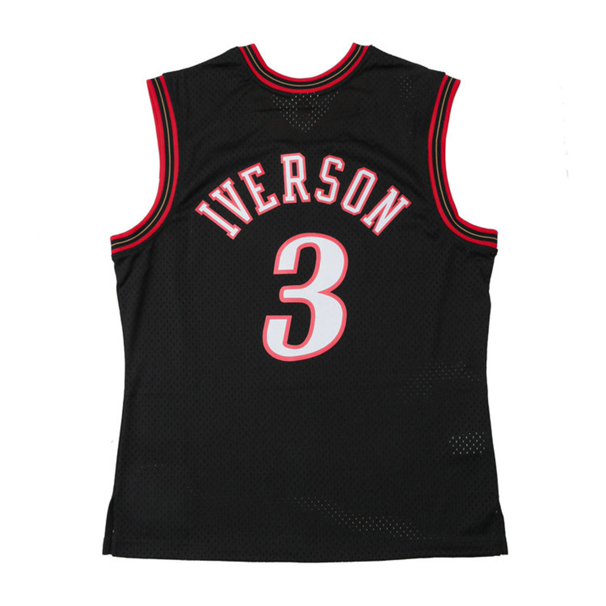 Mitchell&Ness - Swingman Jersey゙P76 #3 A Iverson BLACK【SMJYGS18201】