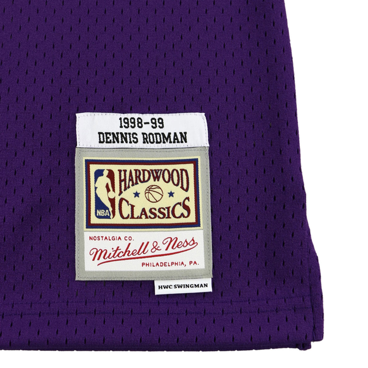 Mitchell&Ness Los Angeles Lakers - SW-Jersey-LAL #73 Dennis Rodman 98-99 PURPLE【SMJY4036】