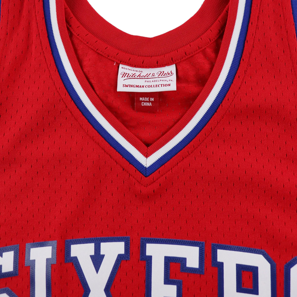 Mitchell&Ness - SW-Jersey-P76 #6 Erving 82-83 SCARLET【SMJYGS18196】