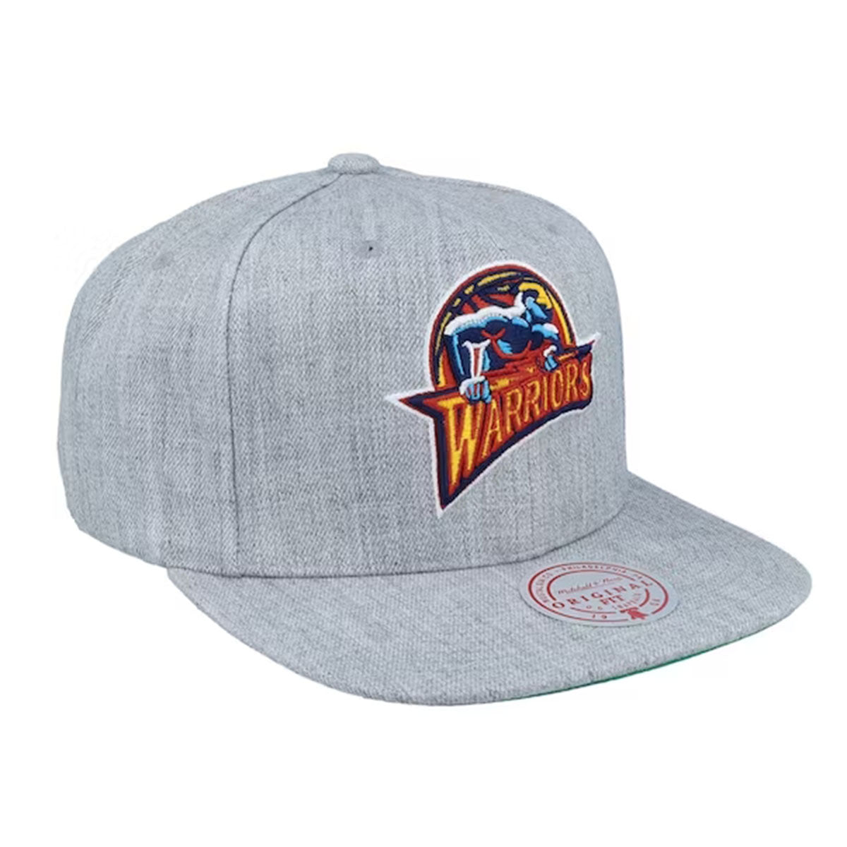 Mitchell&Ness Golden State Warriors - NBA TEAM HEATHER 2.0 STRETCH SNAPBACK【HHSS3273-GSW】
