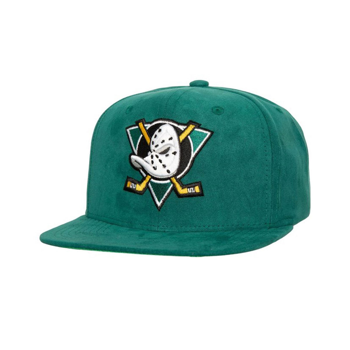 MITCHELL & NESS Anaheim Ducks - SWEET SUEDE SNAPBACK VNTG ADU【HHSS7357】