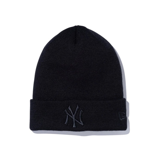 NEW ERA New York Yankees - BASIC CUFF KNIT TONAL BLK【13751335】