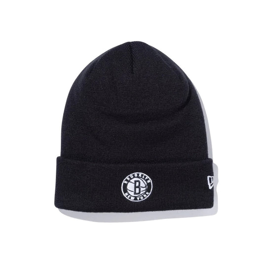 NEW ERA Brooklyn Nets - BASIC CUFF KNIT BLACK【13751375】