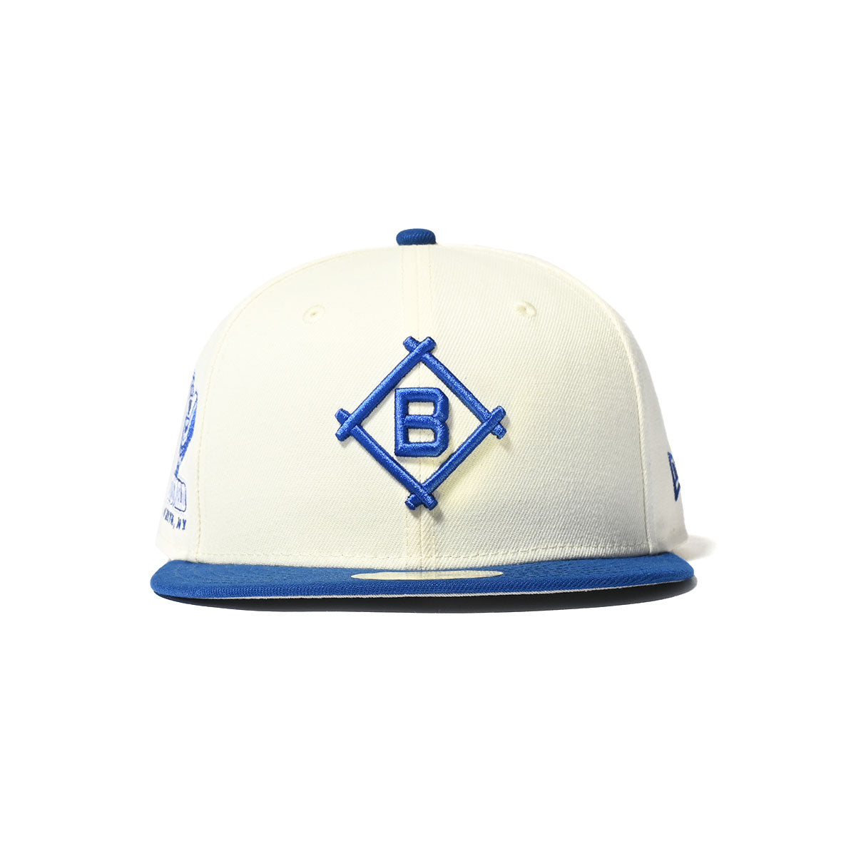 NEW ERA Brooklyn Dodgers EBBETS FIELD 59FIFTY CHROME/LT ROYAL【70758197】