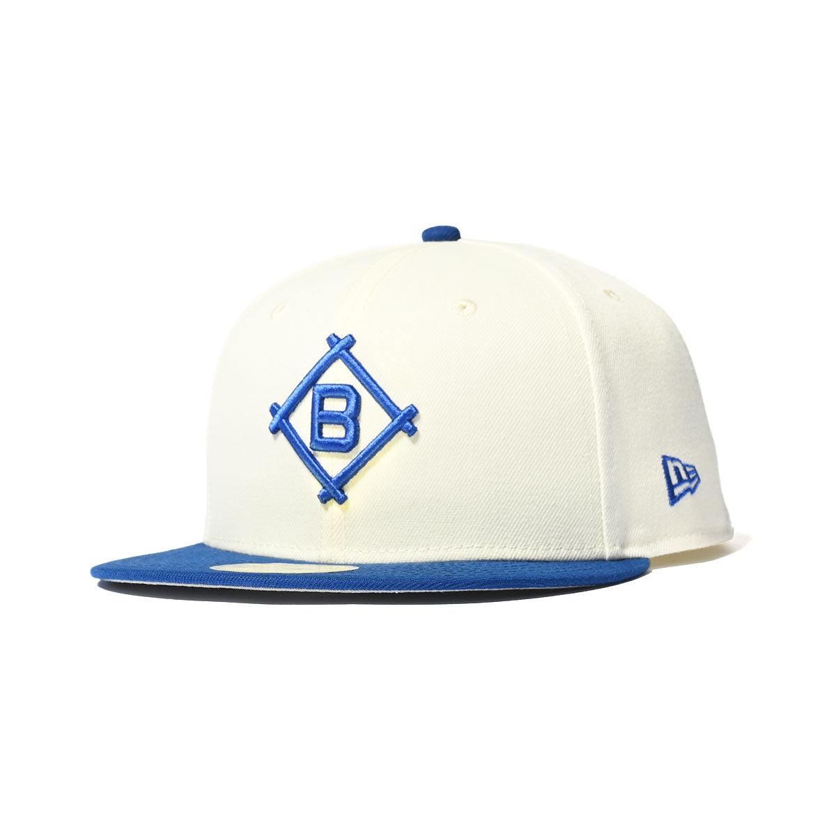 NEW ERA Brooklyn Dodgers EBBETS FIELD 59FIFTY CHROME/LT ROYAL【70758197】