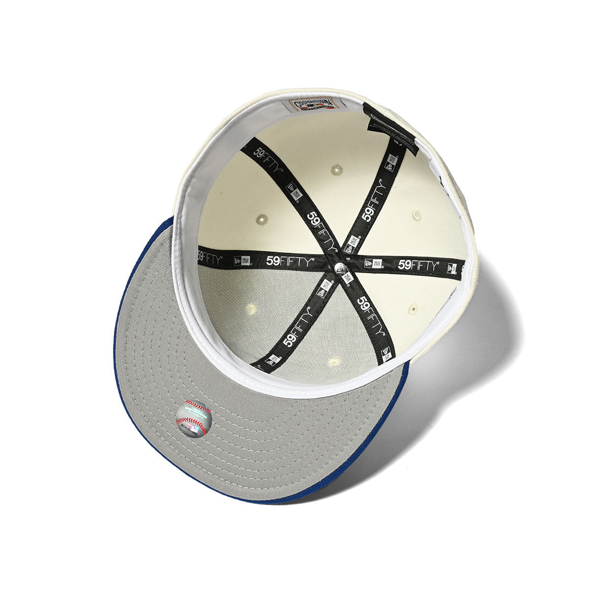 NEW ERA Brooklyn Dodgers EBBETS FIELD 59FIFTY CHROME/LT ROYAL【70758197】