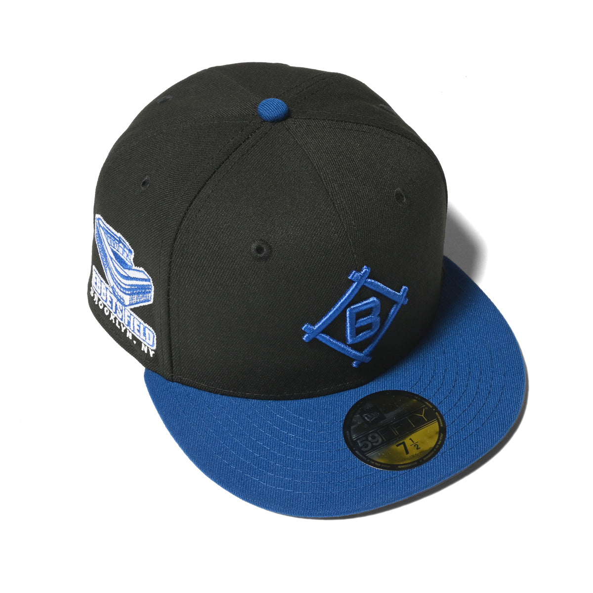 NEW ERA Brooklyn Dodgers EBBETS FIELD 59FIFTY BLACK/LT ROYAL【70758196】