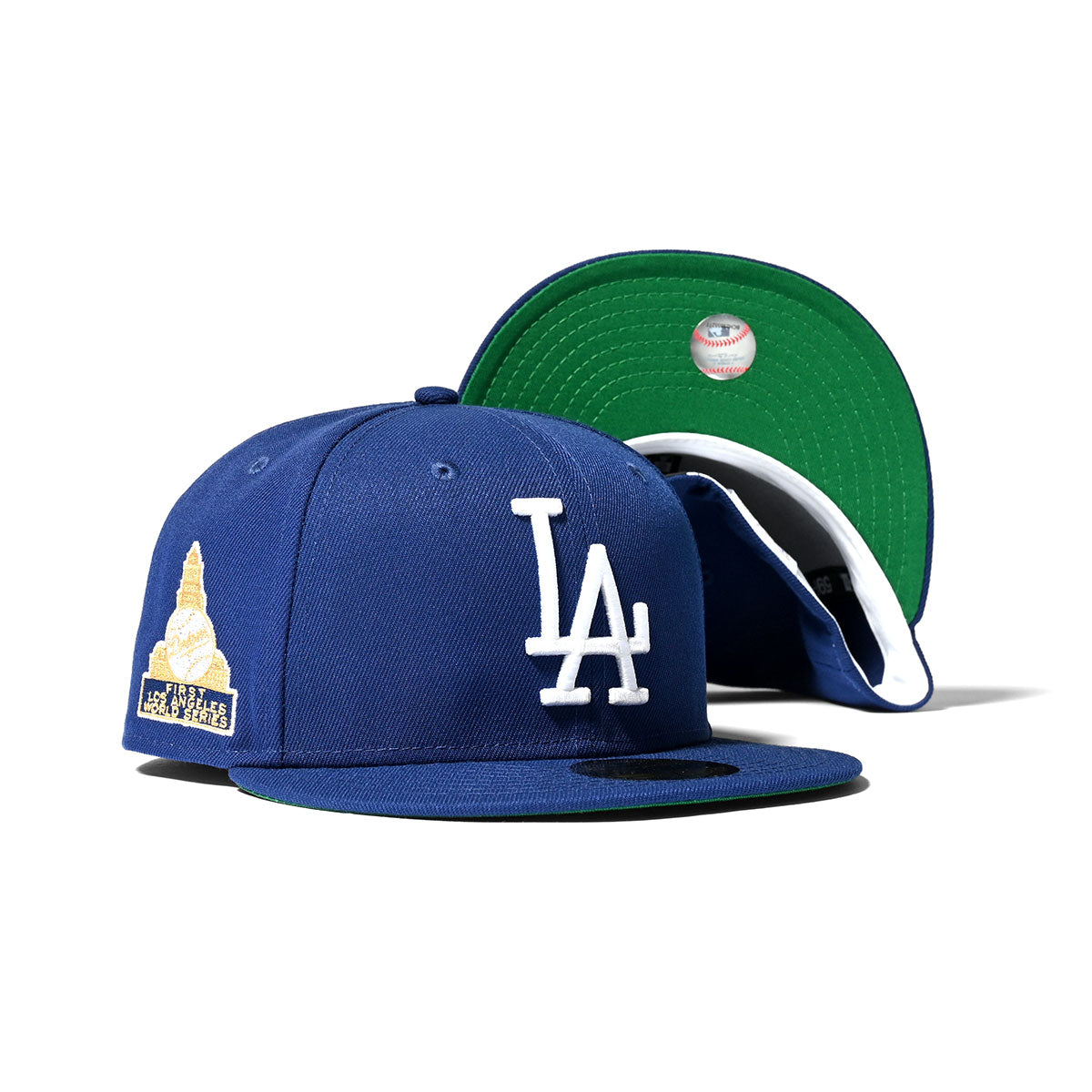 NEW ERA Los Angeles Dodgers - WS 1959 59FIFTY DARK ROYAL【70757828】
