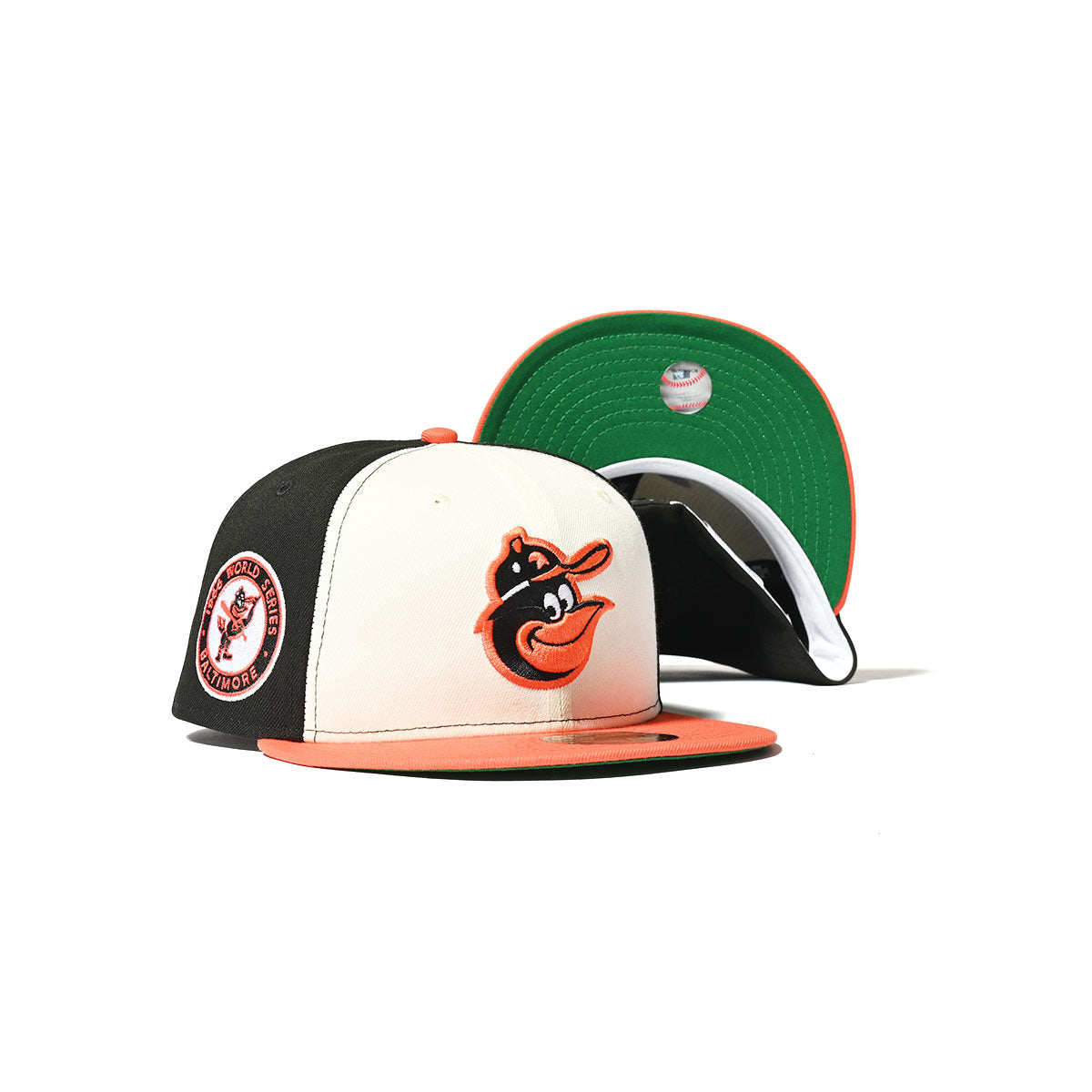 NEW ERA Baltimore Orioles - WS 1966 59FIFTY CHROME/BLACK/ORANGE【70758194】