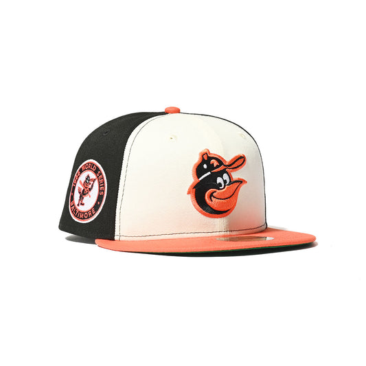 NEW ERA Baltimore Orioles - WS 1966 59FIFTY CHROME/BLACK/ORANGE【70758194】