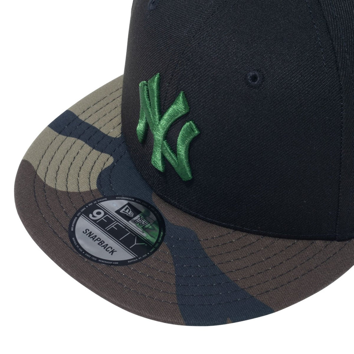 NEW ERA New York Yankees - 9FIFTY NEYYAN BLK WCAMO HLF【13562090】