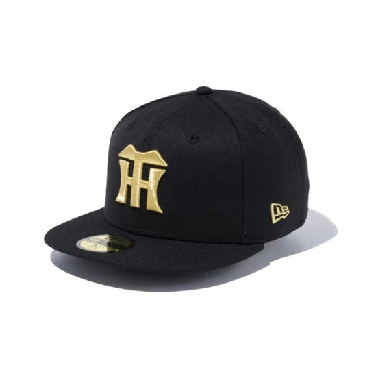 NEW ERA 阪神タイガース - 59FIFTY NPB HANTIG BLK/MTGLD【13562218】