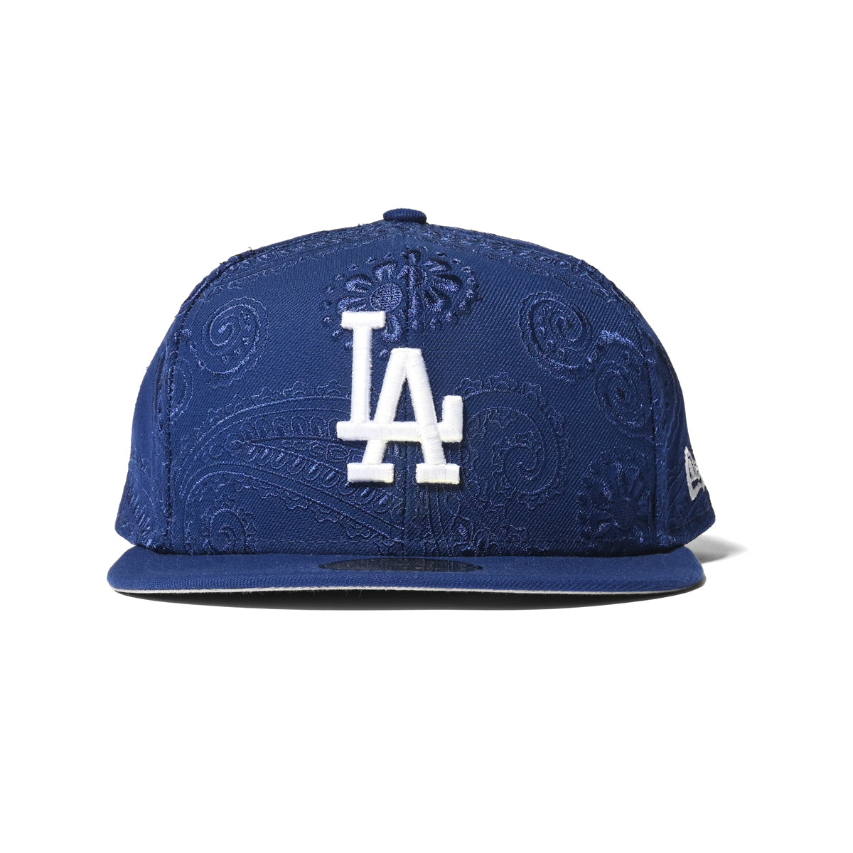 NEW ERA 洛杉磯道奇隊 - 59FIFTY 花朵刺繡藍色
