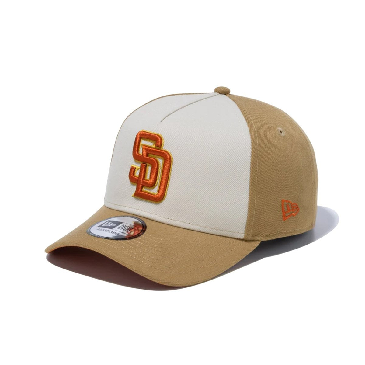 NEW ERA San Diego Padres - 9FORTY A-FRAME TRI COLOR KHAKI【13750980】