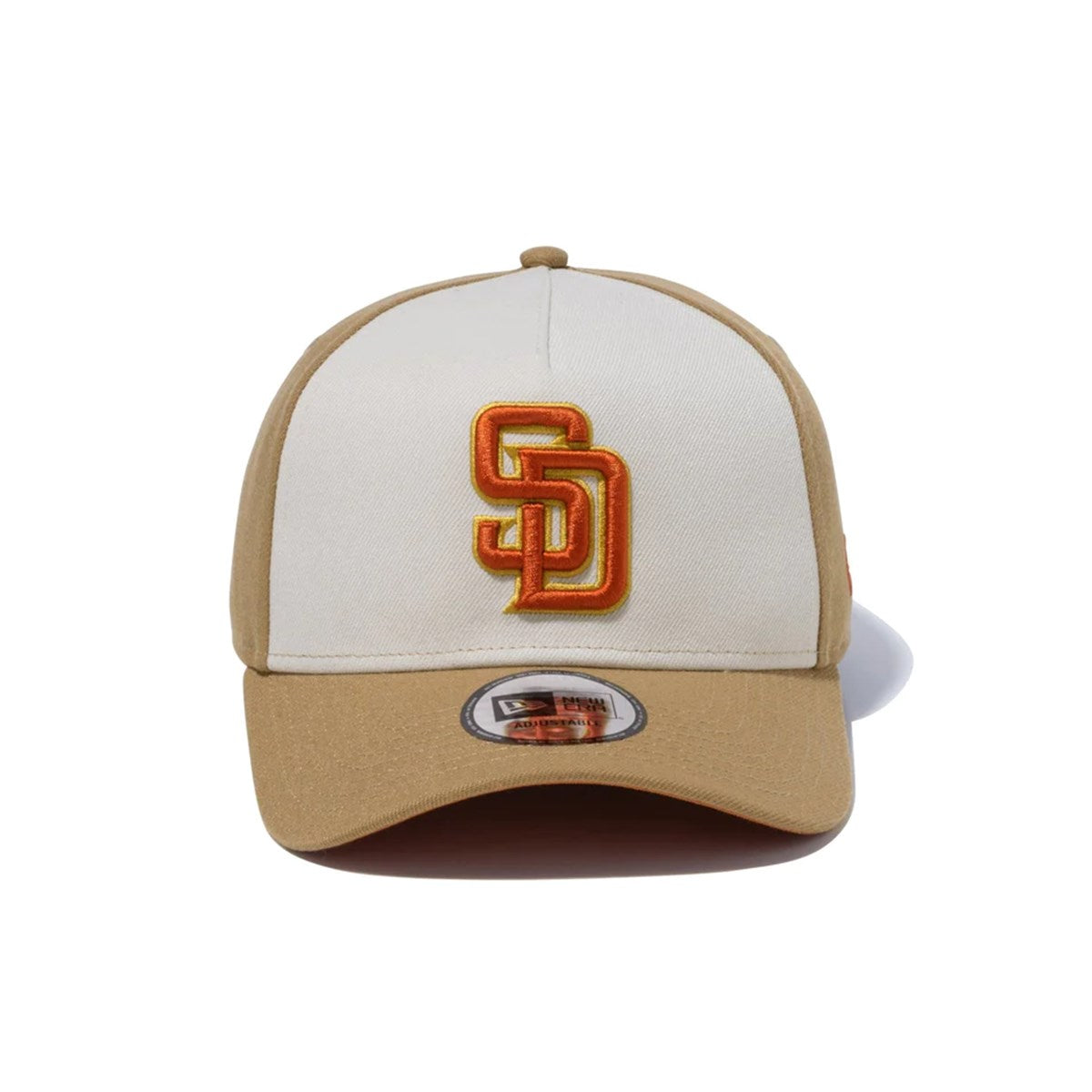 NEW ERA San Diego Padres - 9FORTY A-FRAME TRI COLOR KHAKI【13750980】