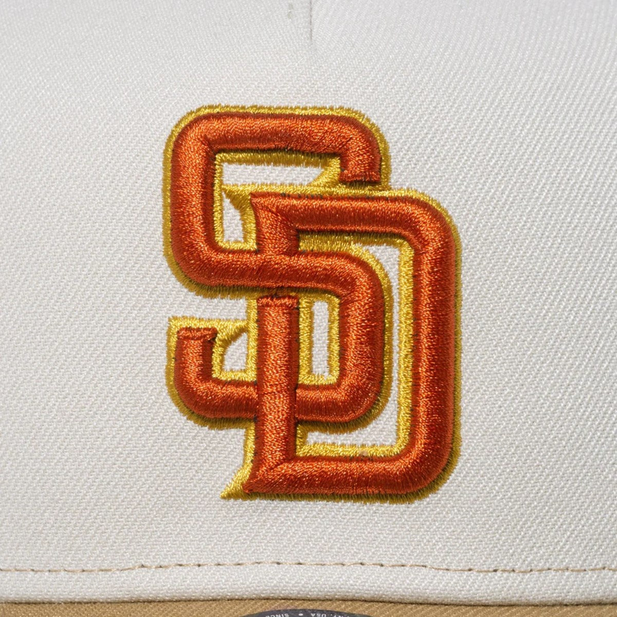 NEW ERA San Diego Padres - 9FORTY A-FRAME TRI COLOR KHAKI【13750980】