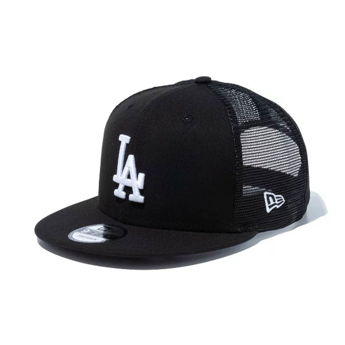 NEW ERA Los Angeles Dodges - TRUCKER 9FIFTY BLACK/WHITE【14201260】