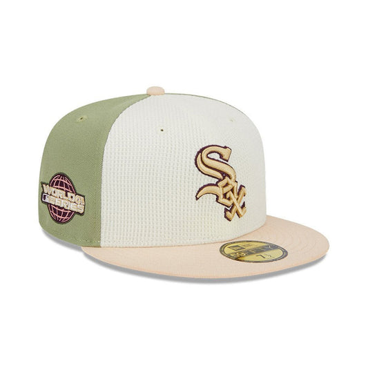 NEW ERA Chicago White Sox - 59FIFTY Thermal Front WS05 WH/P.GRE/P.BEI【14132556】