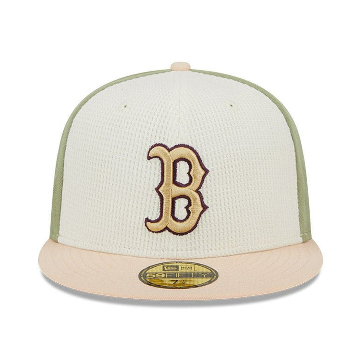 NEW ERA Boston Red Sox -59FIFTY Thermal Front WS04 WH/P.GRE/P.BEI【14132557】