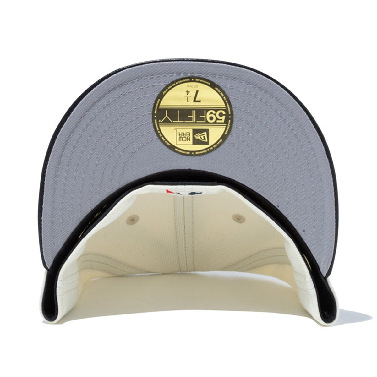 NEW ERA 芝加哥白襪 - 59FIFTY 皮革遮陽板 C.WH/BK.L【14132563】