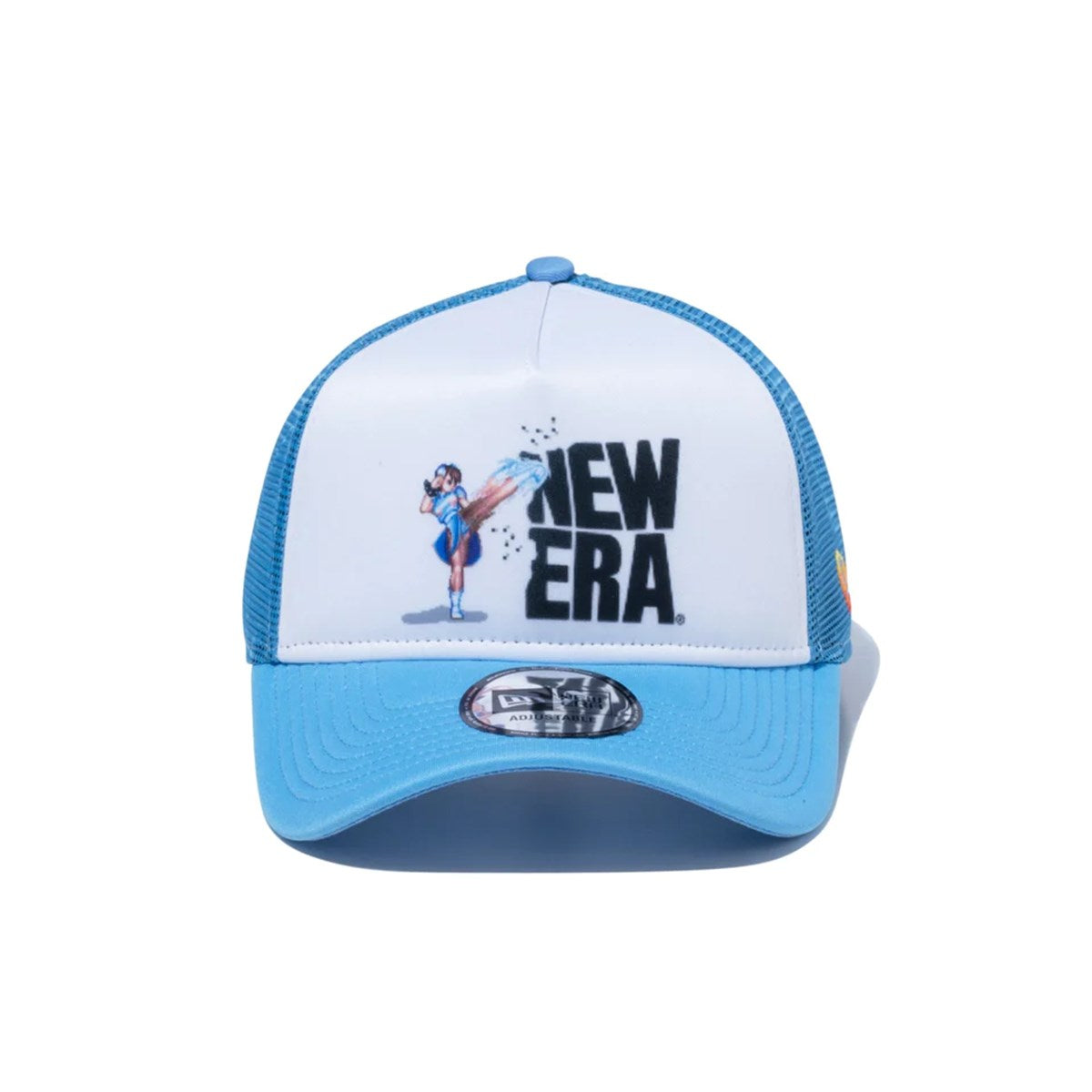 NEW ERA × STREET FIGHTER II - 9FORTY A-FRAME TRACKER SF2 CHUN LI ストリートファイター2 春麗 WHI SBLU【14125288】