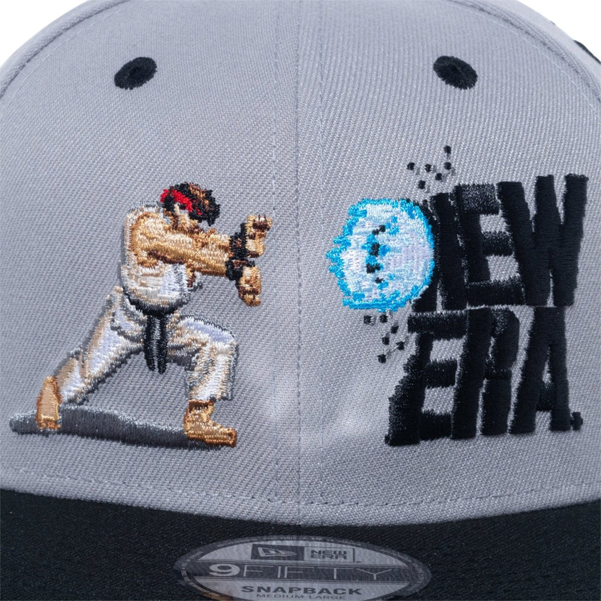 NEW ERA × STREET FIGHTER II - 9FIFTY SF2 RYU ストリートファイター2 リュウ GRY BLK【14125281】