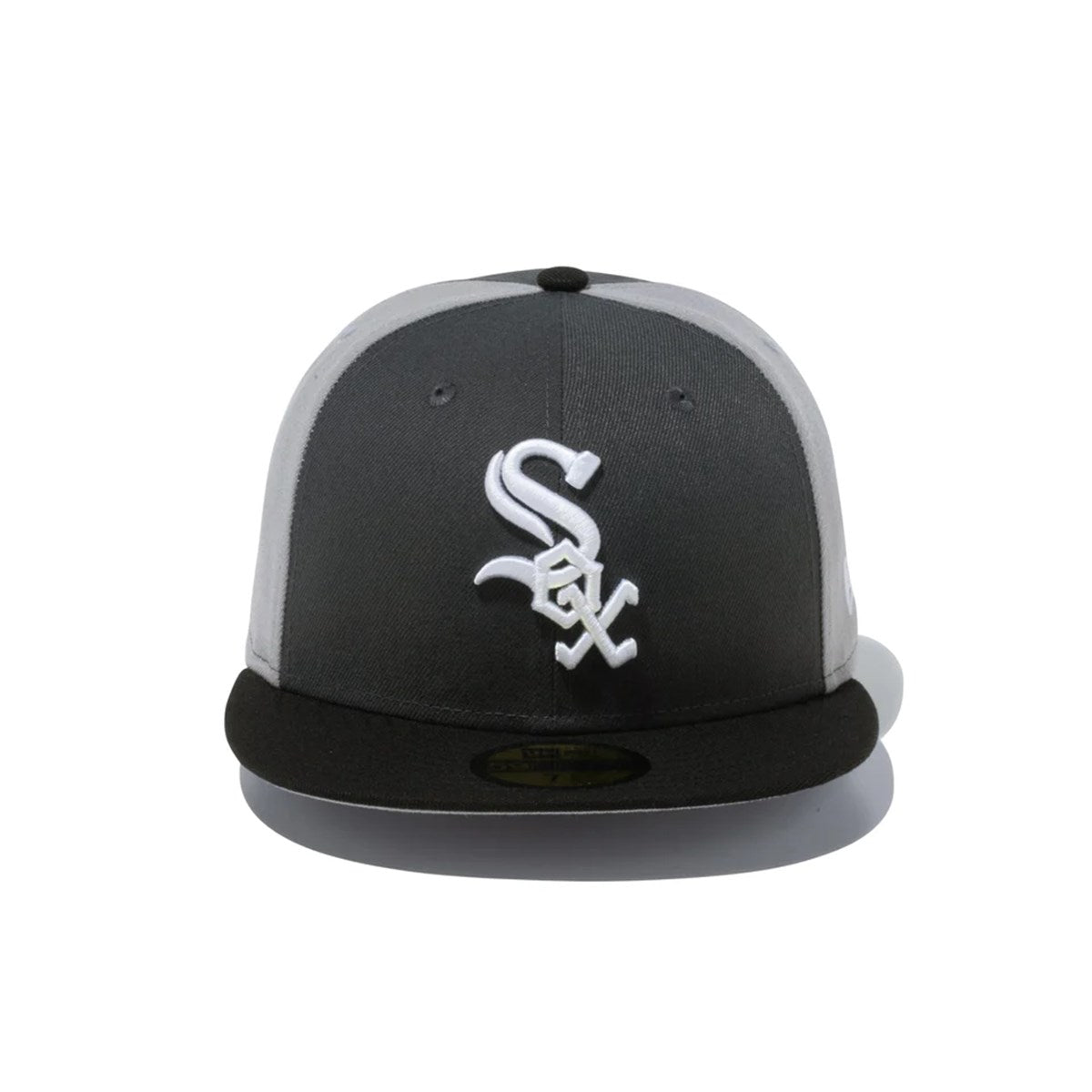 NEW ERA 芝加哥白襪 - 59FIFTY SHADOW GRY BLK DGRA【14109911】