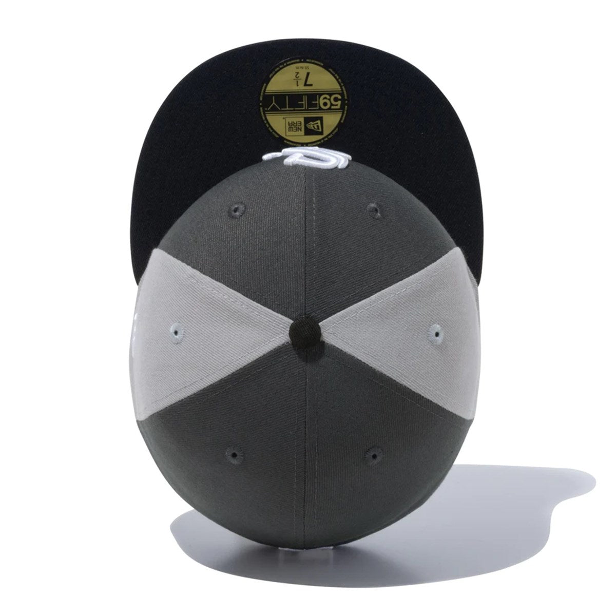 NEW ERA 芝加哥白襪 - 59FIFTY SHADOW GRY BLK DGRA【14109911】