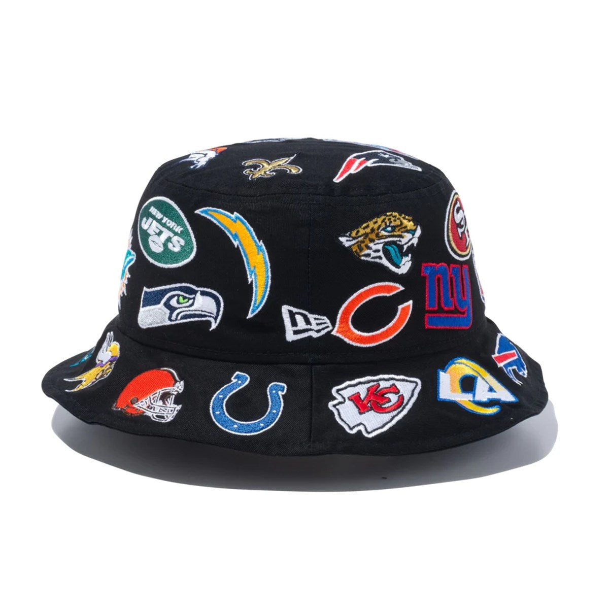 NEW ERA NFL - BUCKET01 ALL OVER BLK【14109613】