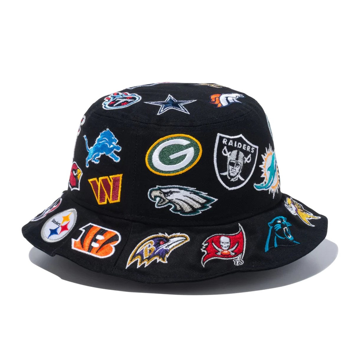 NEW ERA NFL - BUCKET01 ALL OVER BLK【14109613】