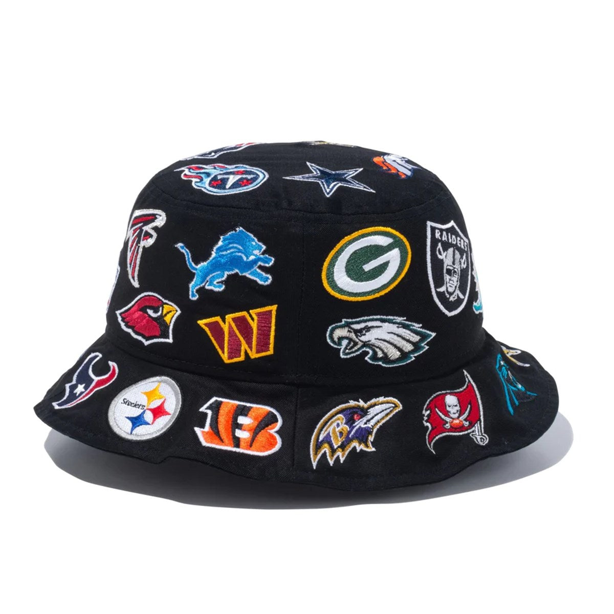 NEW ERA NFL - BUCKET01 ALL OVER BLK【14109613】