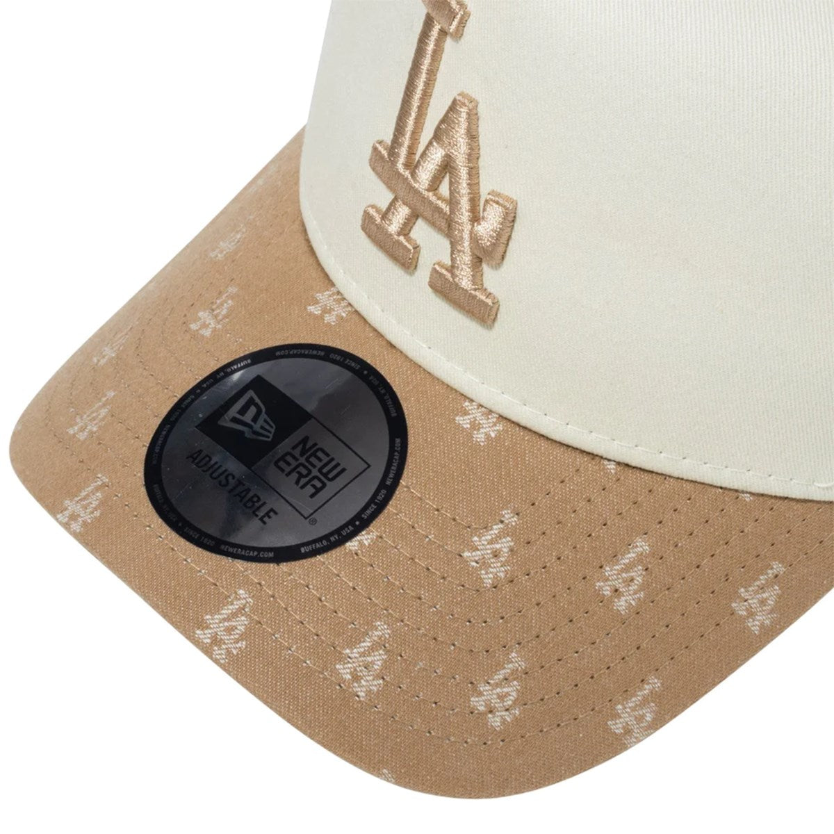 NEW ERA Los Angeles Dodgers - 9FORTY A-FRAME TRACKER JACQUARD KHA CRM【14109712】