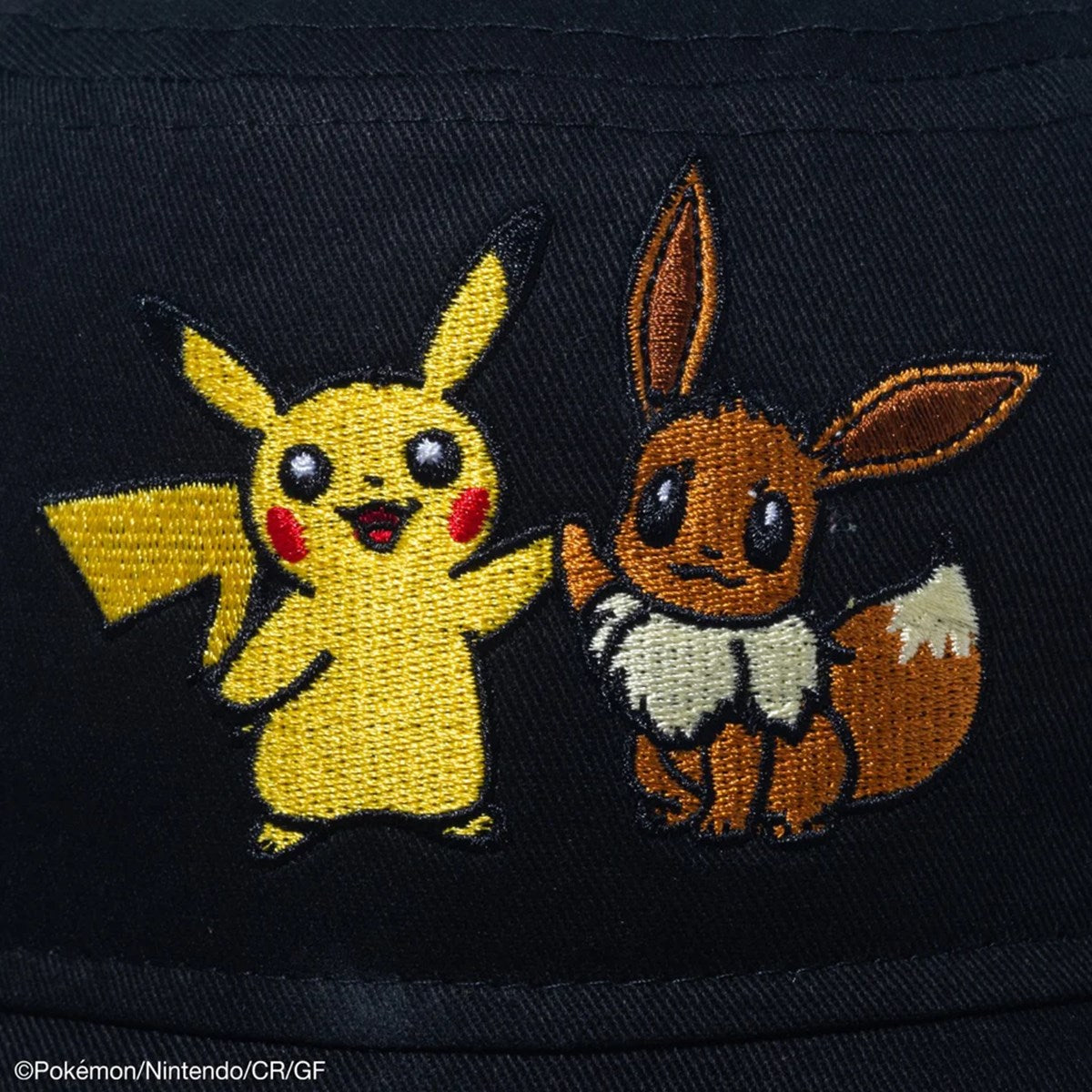 【KIDS】NEW ERA × POKEMON - YOUTH BUCKET01 POKEMON ALLOVER BLK【14124520】