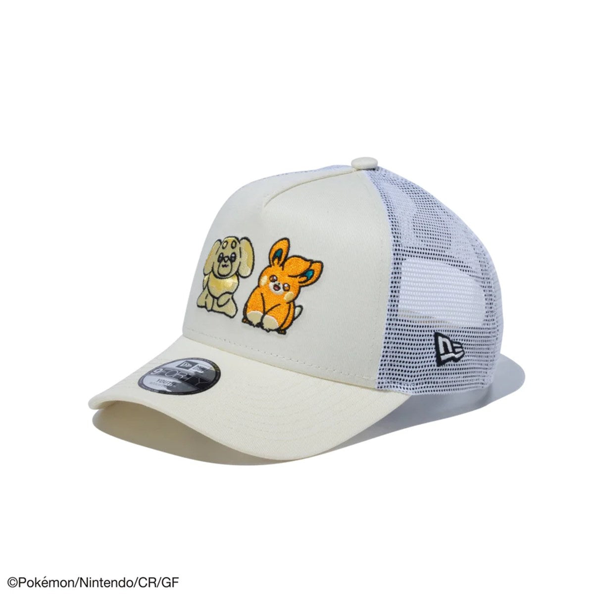 【KIDS】NEW ERA × POKEMON - YOUTH 9FORTY A-FRAME TRACKER POKEMON FID PAW CRM【14124523】