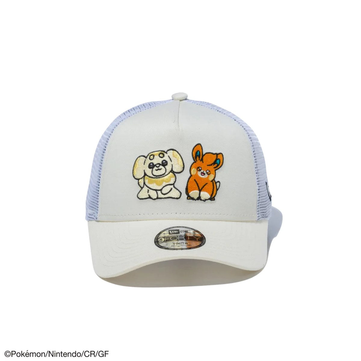 【KIDS】NEW ERA × POKEMON - YOUTH 9FORTY A-FRAME TRACKER POKEMON FID PAW CRM【14124523】