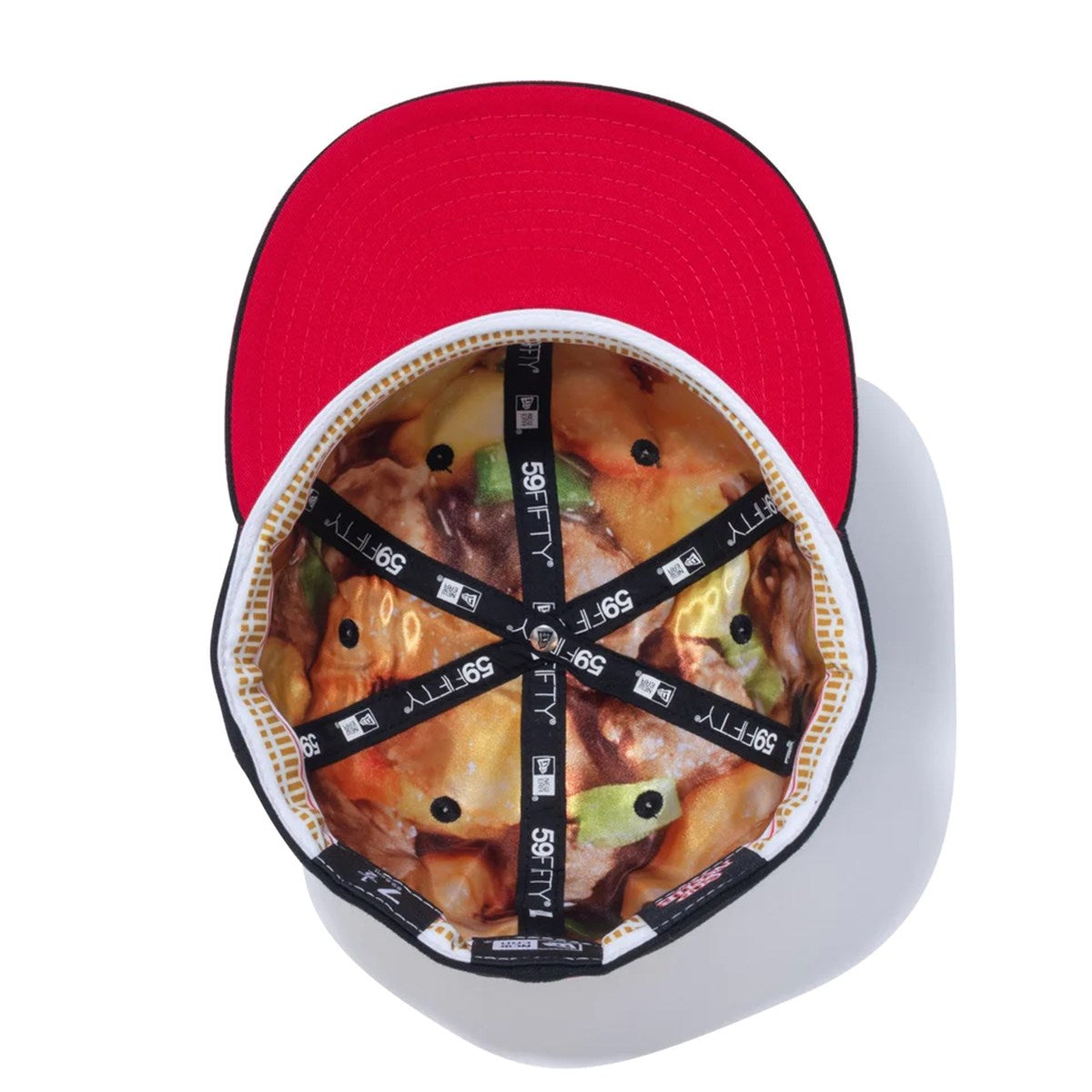 NEW ERA × CUP NOODLE - 59FIFTY CUP NOODLE CAP BLK【14125314】