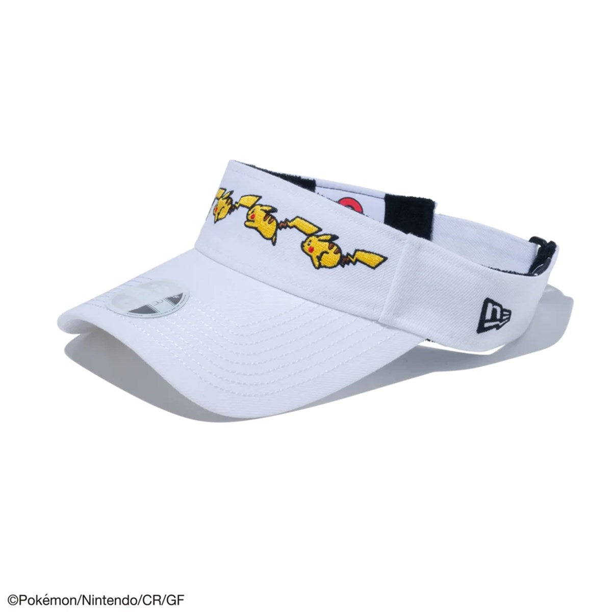 NEW ERA × POKEMON - GOLF VISORLV POKEMON PIKA WHI【14124296】
