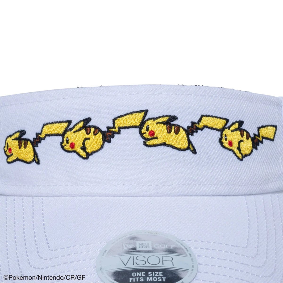 NEW ERA × POKEMON - GOLF VISORLV POKEMON PIKA WHI【14124296】