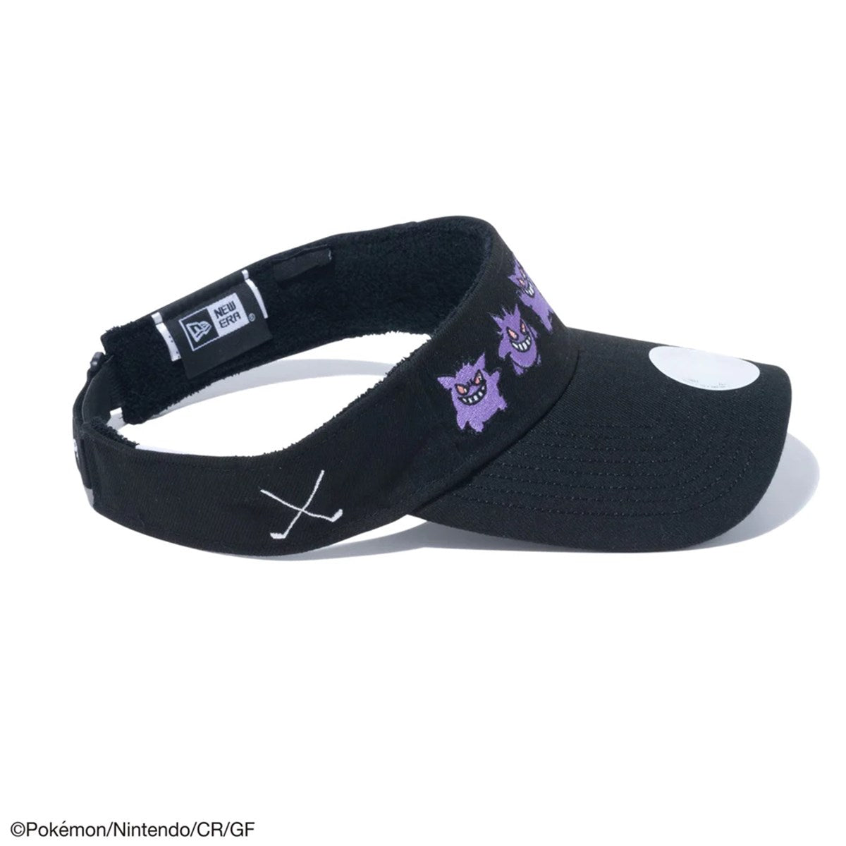 NEW ERA × POKEMON - GOLF VISORLV POKEMON GENGAR BLK【14124297】