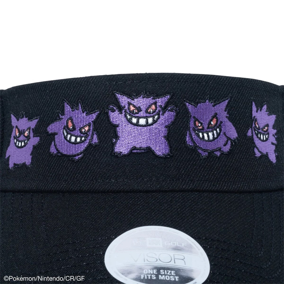 NEW ERA × POKEMON - GOLF VISORLV POKEMON GENGAR BLK【14124297】