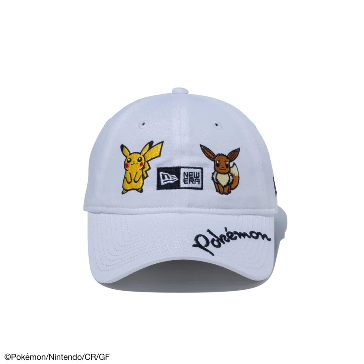 NEW ERA × POKEMON - GOLF 9TWENTY ロングバイザー POKEMON PIKA EEV WHI【14124322】
