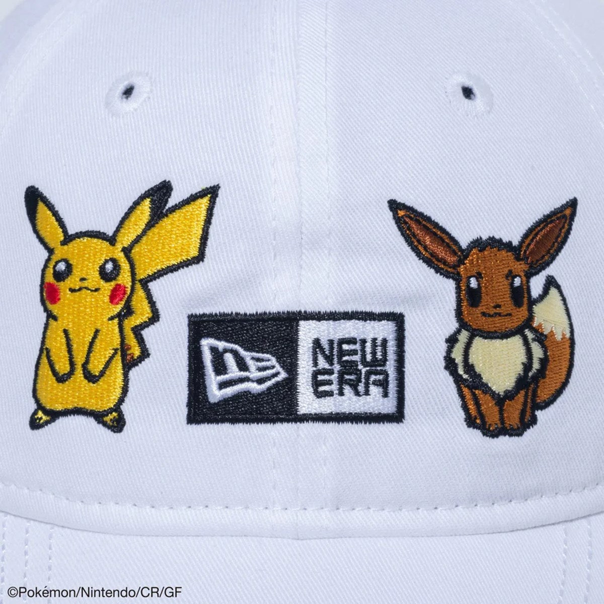 NEW ERA × POKEMON - GOLF 9TWENTY ロングバイザー POKEMON PIKA EEV WHI【14124322】