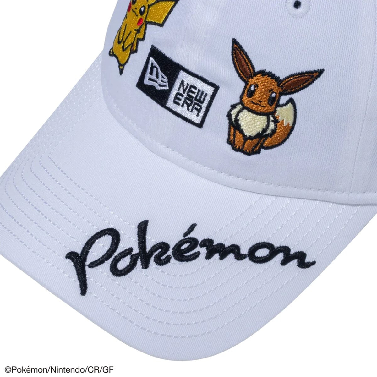 NEW ERA × POKEMON - GOLF 9TWENTY ロングバイザー POKEMON PIKA EEV WHI【14124322】