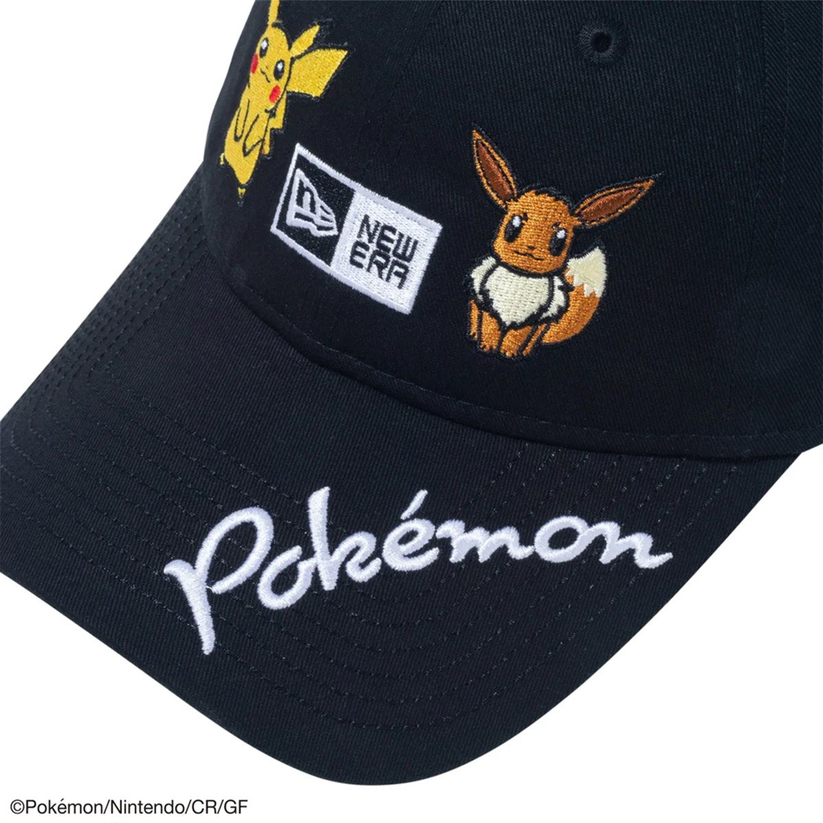 NEW ERA × POKEMON - GOLF 9TWENTY ロングバイザー POKEMON PIKA EEV BLK【14124323】