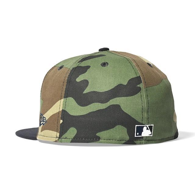 NEW ERA - New York Yankees 1975 WS 59FIFTY WOODLANDCAMO/NAVY【70833217】