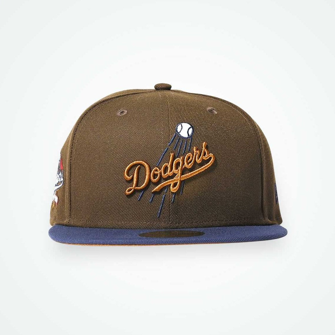 NEW ERA Los Angeles Dodgers - 5950 LOSDOD 100TH WALNUT LTNAVY【70832606】